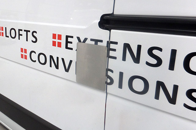 Vauxhall Movano 2010 L4V External Repair Plate