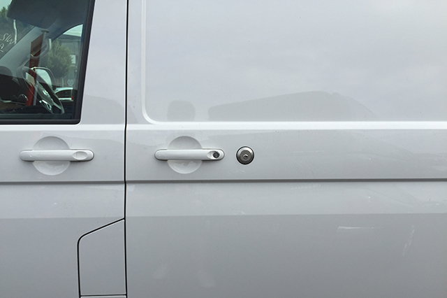 VW Transporter T5 Slamlock